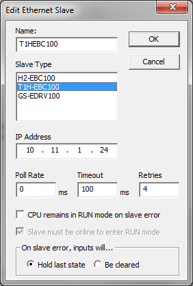 Communications diagram - Ethernet I/O